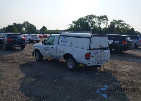 2011 Ford Ranger Xl из США, поврежденный, VIN 1FTKR1AD1BPB00608